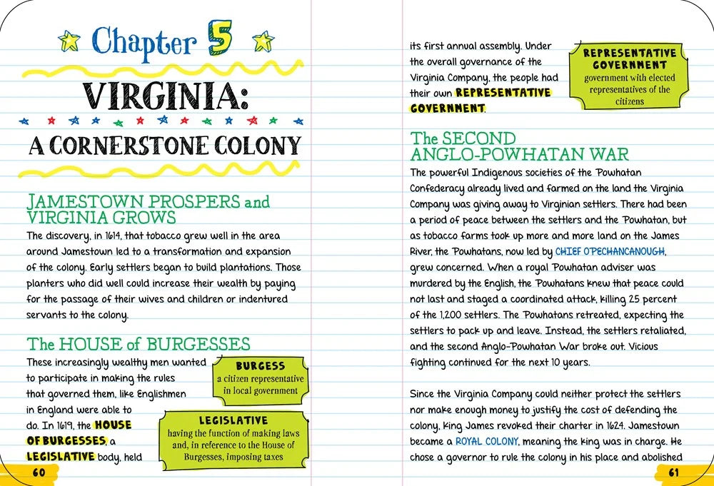 Everything You Need to Ace U.S. History in One Big Fat Notebook, 2nd Edition - MakoStars Online Store