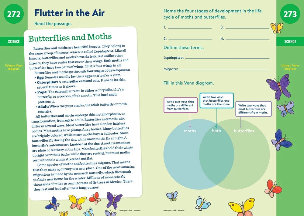 Brain Quest Workbook: 3rd Grade Revised Edition - MakoStars Online Store