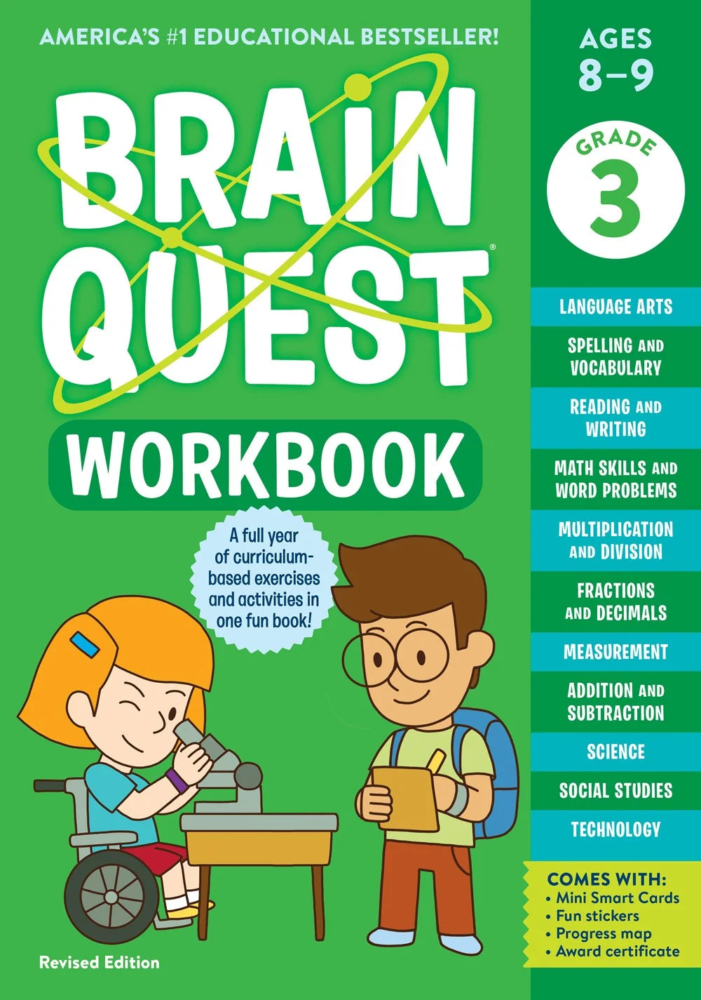 Brain Quest Workbook: 3rd Grade Revised Edition - MakoStars Online Store