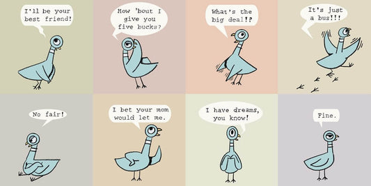 ハトにバスを運転させるな!