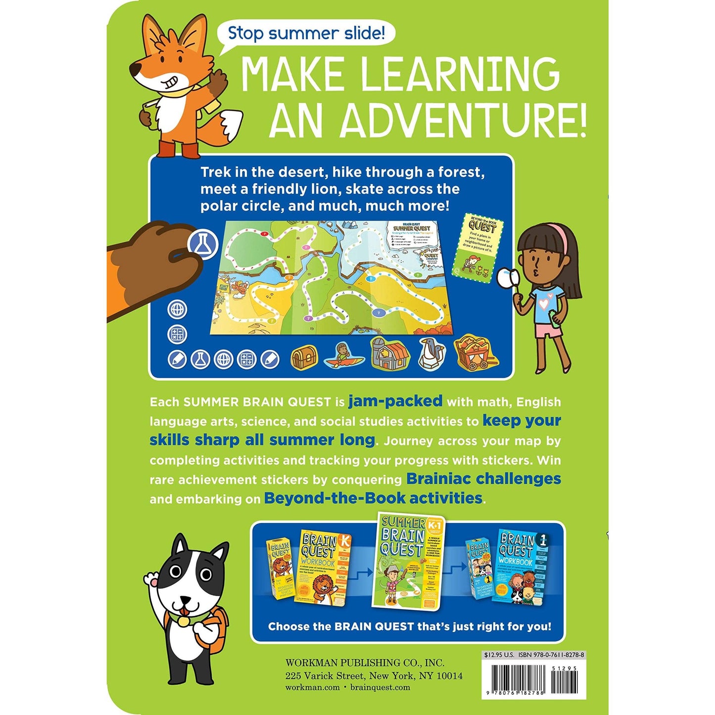 Summer Brain Quest: Between Grades 1 & 2 - MakoStars Online Store