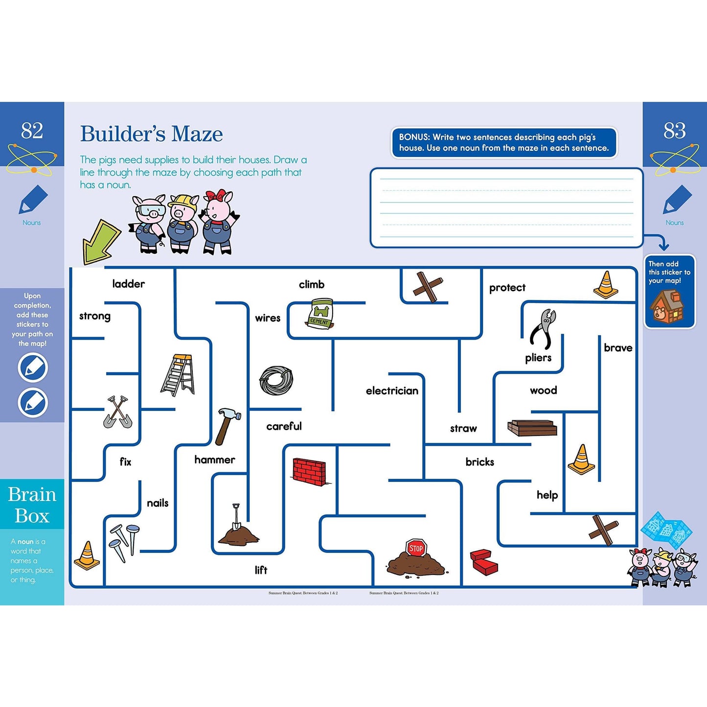 Summer Brain Quest: Between Grades 1 & 2 - MakoStars Online Store