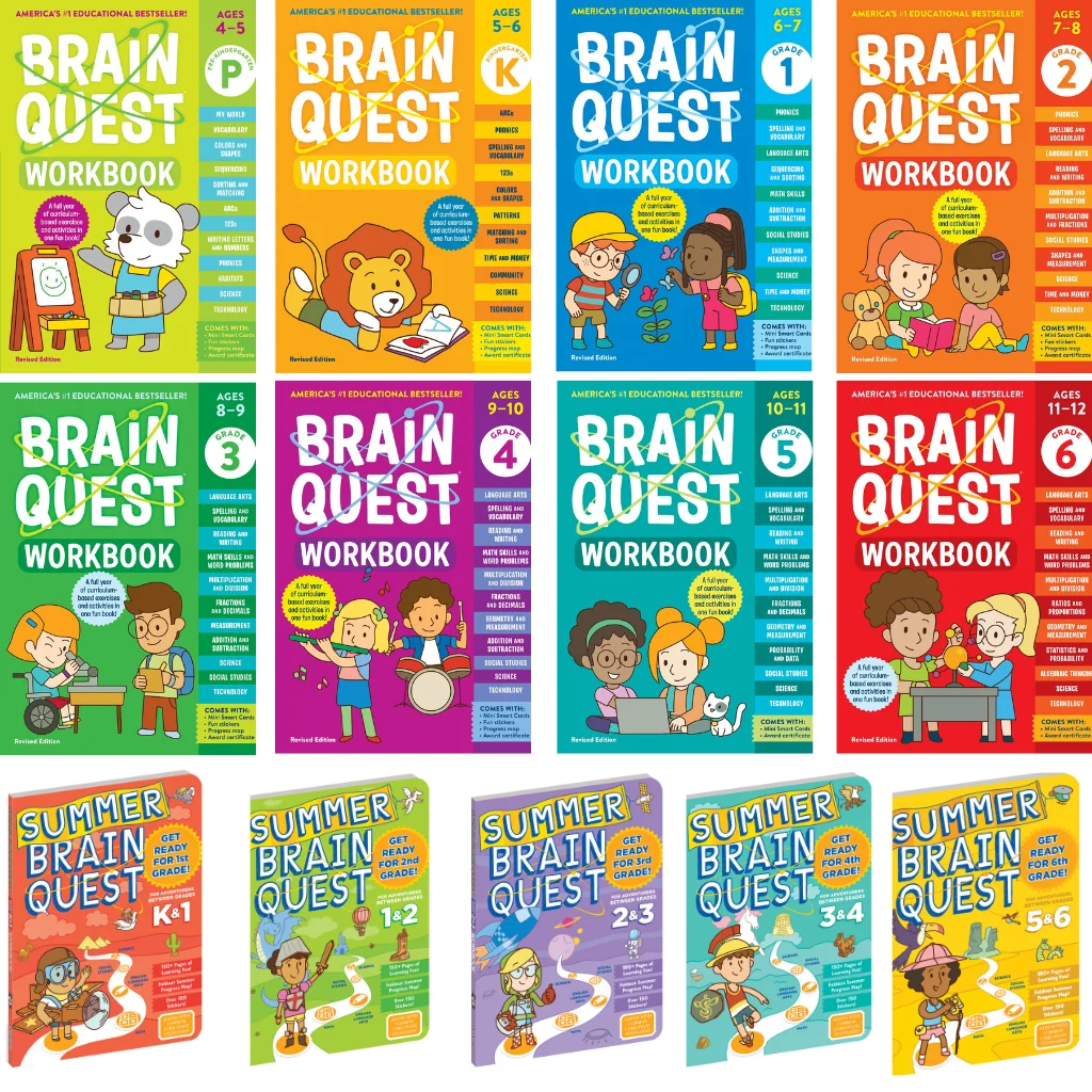 Brain Quest & Summer Brain Quest Workbooks