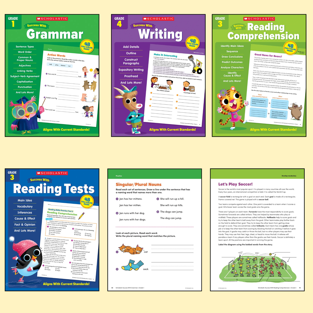 Scholastic Success with..Workbork Series