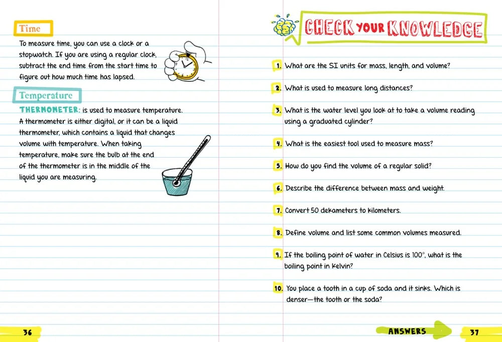 科学をマスターするためのすべてが詰まった分厚いノート：完全版 中学校学習ガイド - マコスターズオンラインストア
