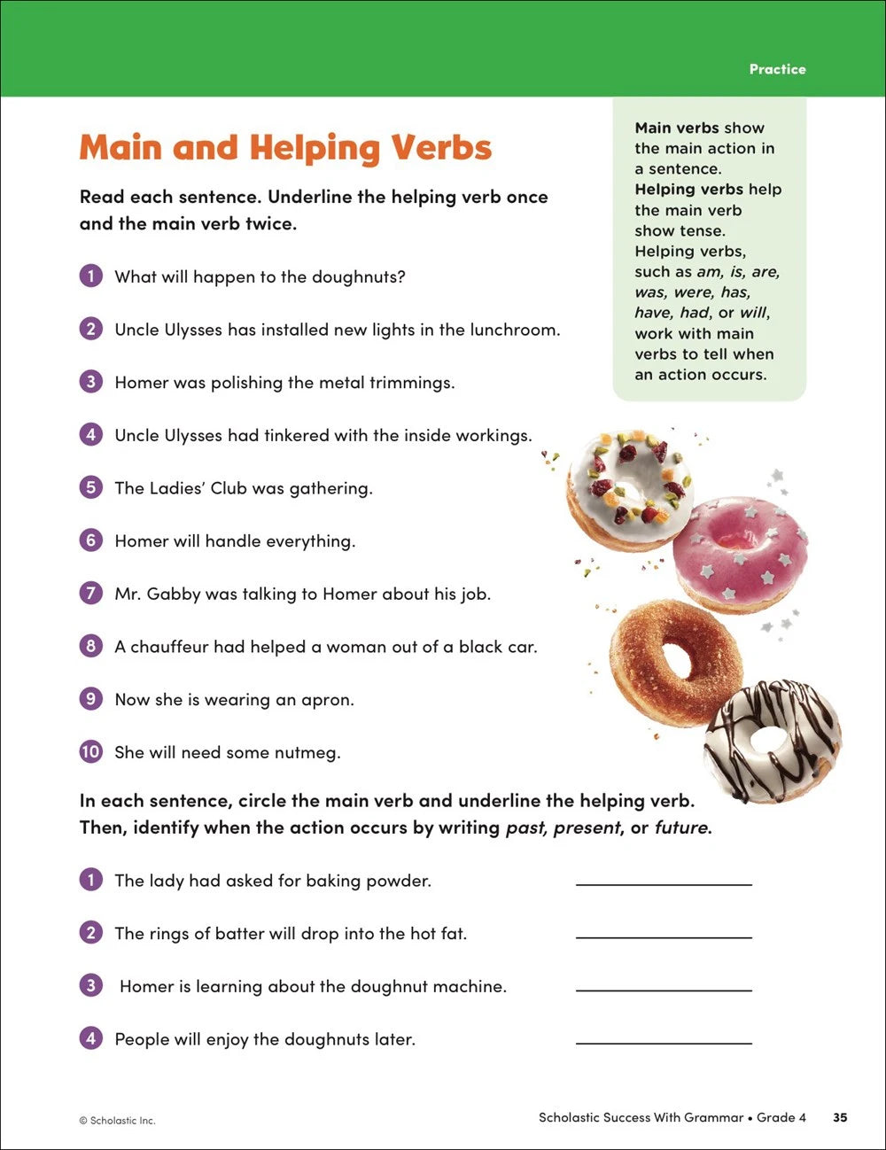 Scholastic Success with Grammar Grade 4 Workbook - MakoStars Online Store