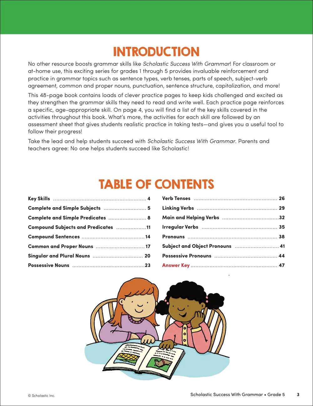 Scholastic Success with Grammar Grade 5 Workbook - MakoStars Online Store