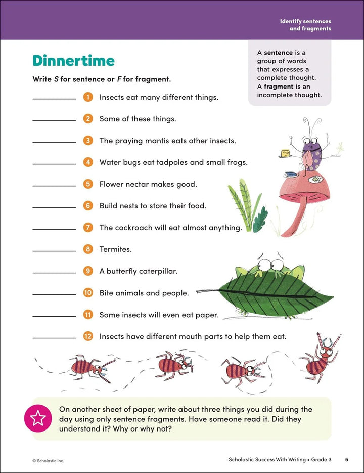ライティングで学ぶ学業の成功 3年生用ワークブック - マコスターズオンラインストア