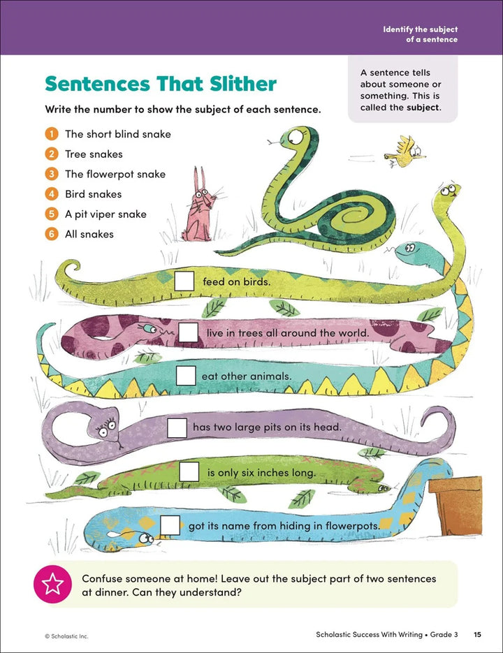 ライティングで学ぶ学業の成功 3年生用ワークブック - マコスターズオンラインストア