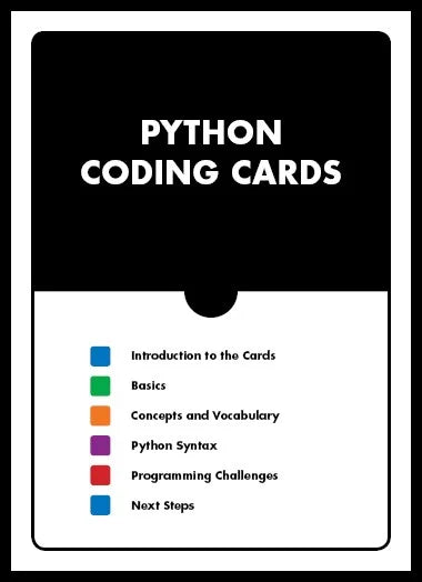 Python Flash Cards : Syntax, Concepts, and Examples