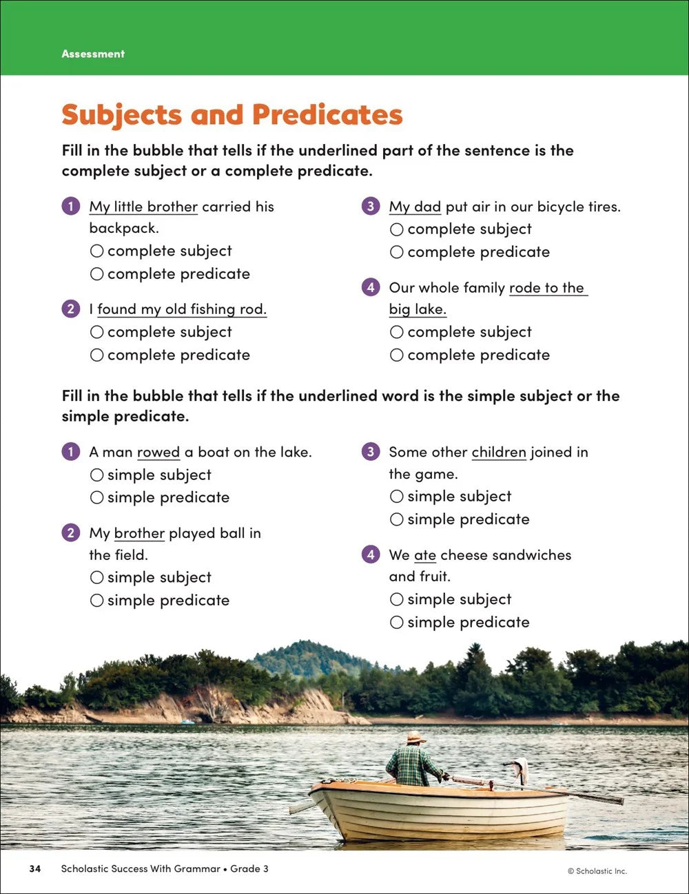 Scholastic Success with Grammar Grade 3 Workbook - MakoStars Store | English Books and Study Materials