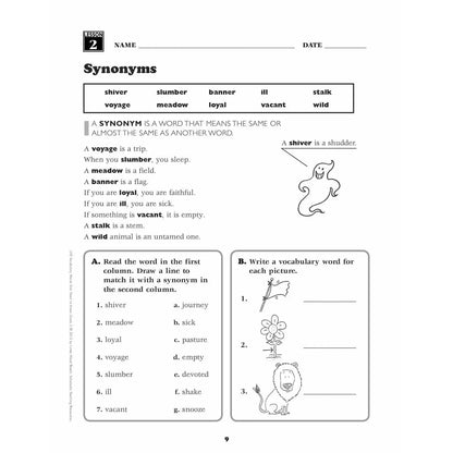 240 Vocabulary Words Kids Need to Know: Grade 3 - MakoStars Online Store