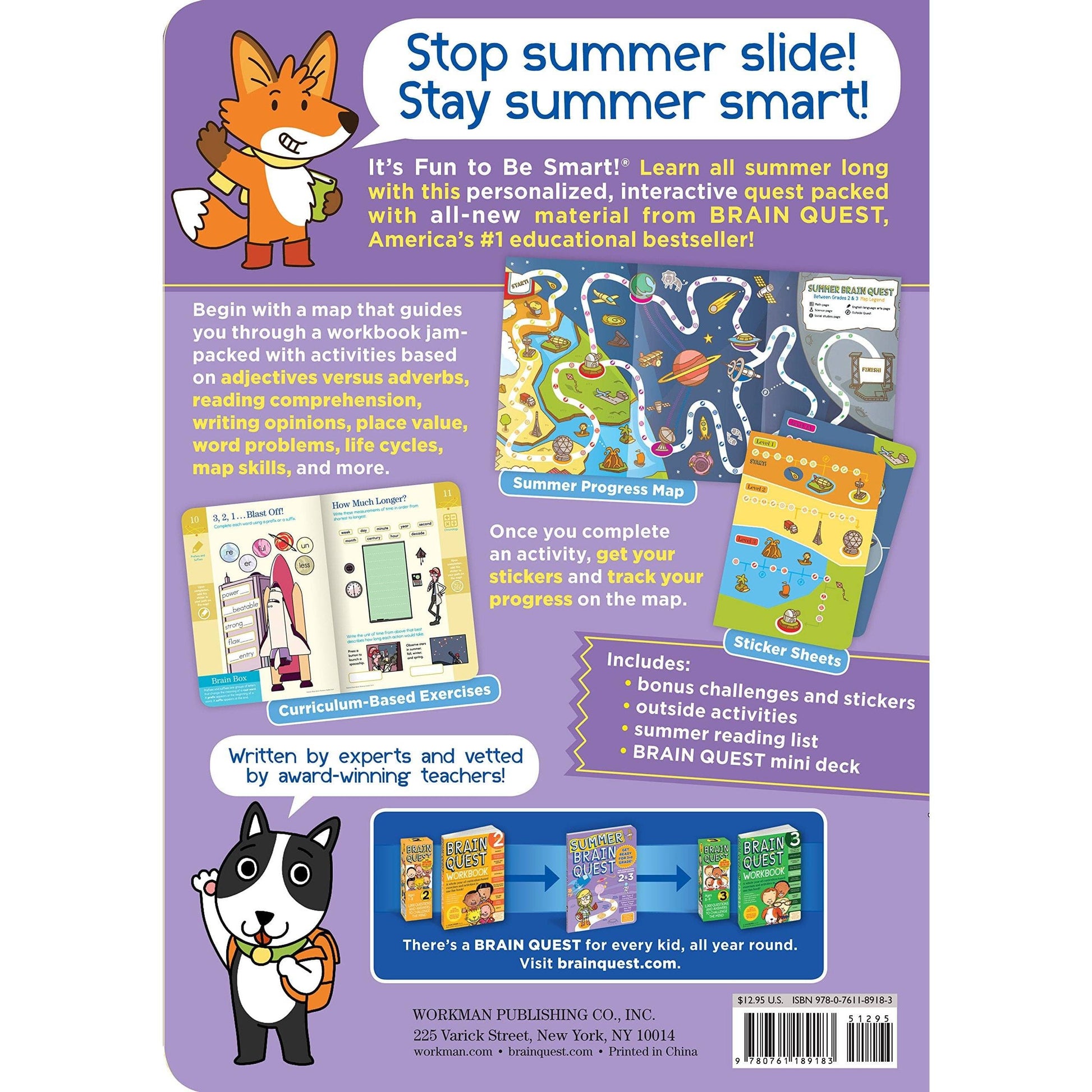 Summer Brain Quest: Between Grades 2 & 3 - MakoStars Online Store