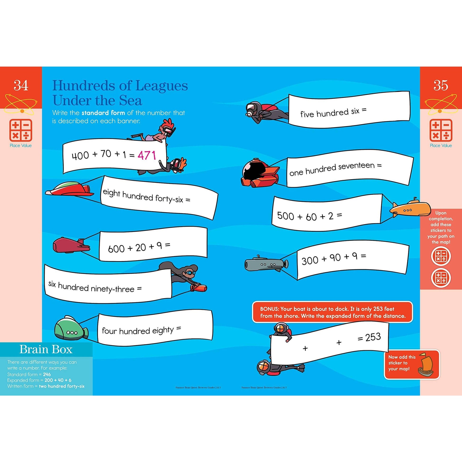 Summer Brain Quest: Between Grades 2 & 3 - MakoStars Online Store