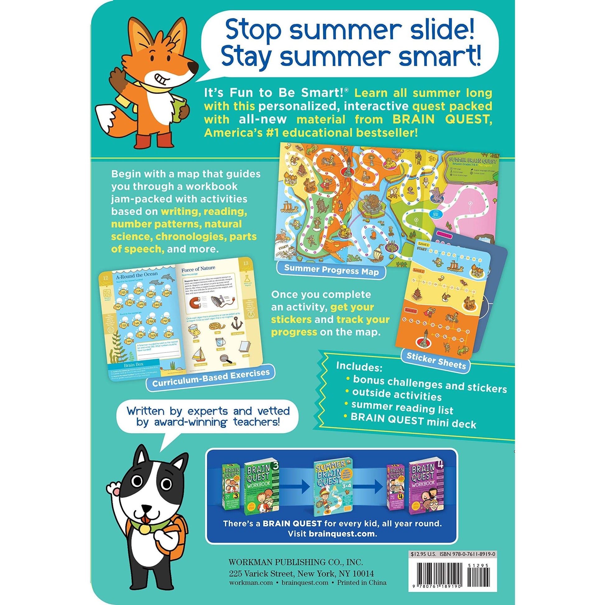 Summer Brain Quest: Between Grades 3 & 4 - MakoStars Online Store