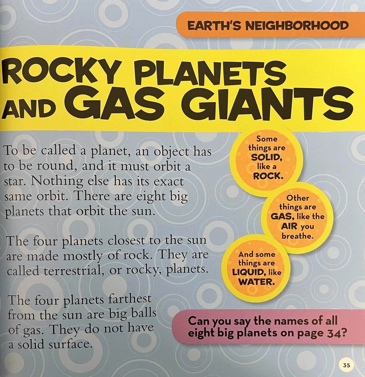 National Geographic Little Kids First Big Book of Space - MakoStars Online Store