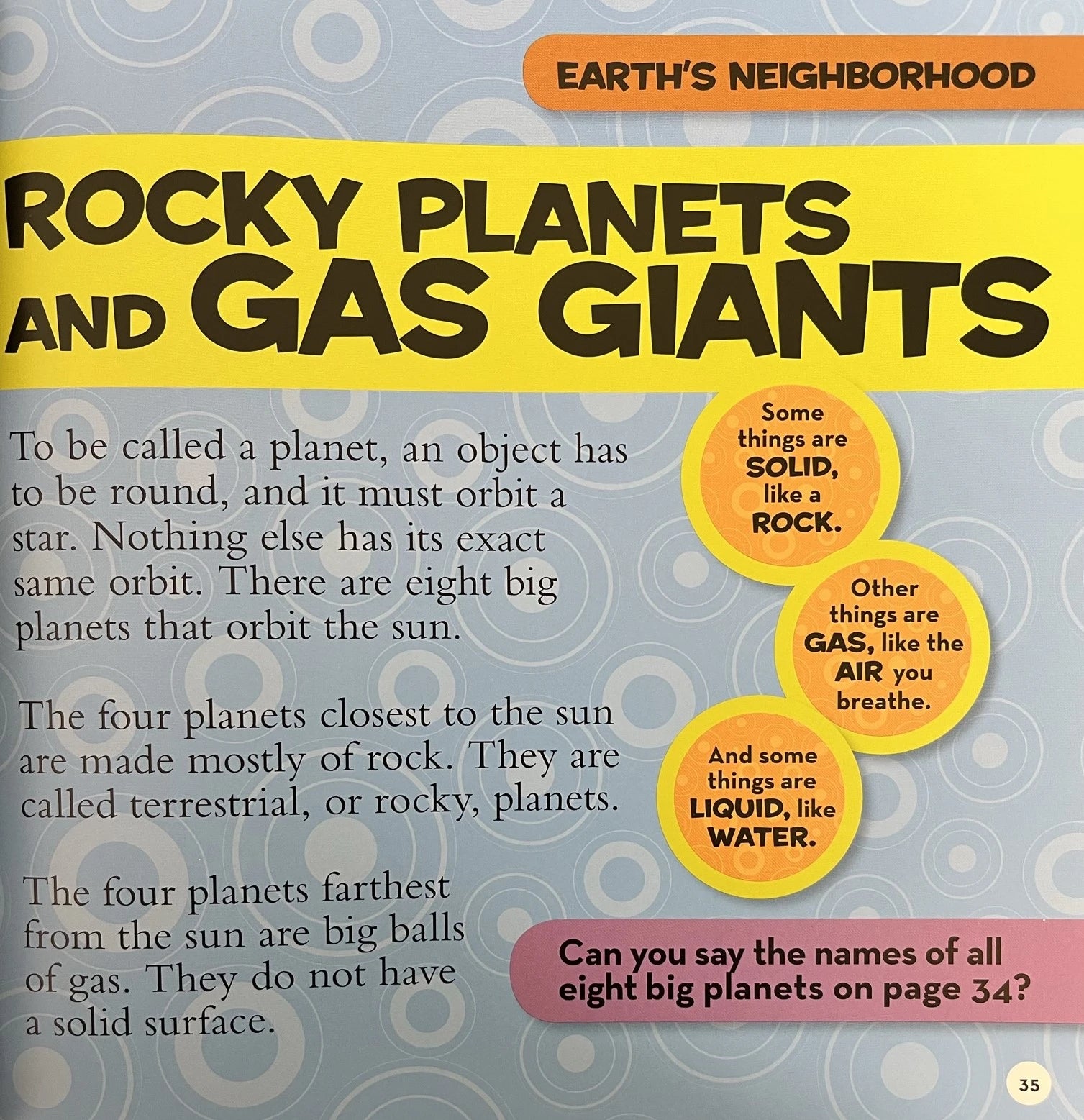 National Geographic Little Kids First Big Book of Space - MakoStars Online Store