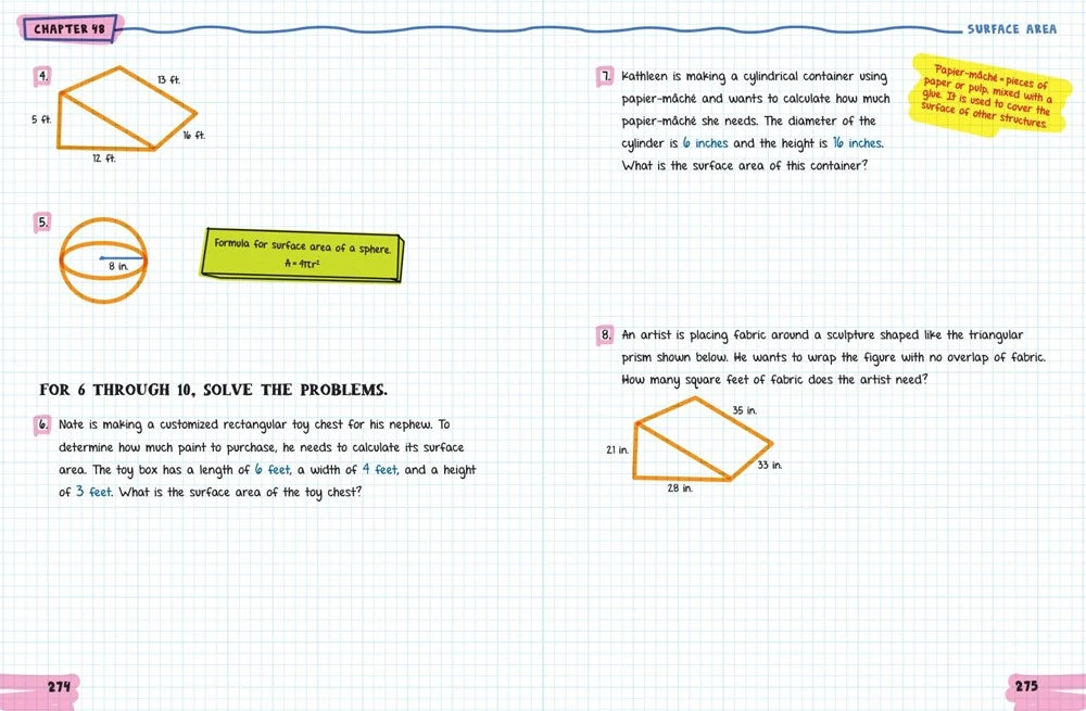 The Big Fat Middle School Math Workbook - MakoStars Online Store